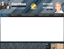 Tablet Screenshot of corrbox.com